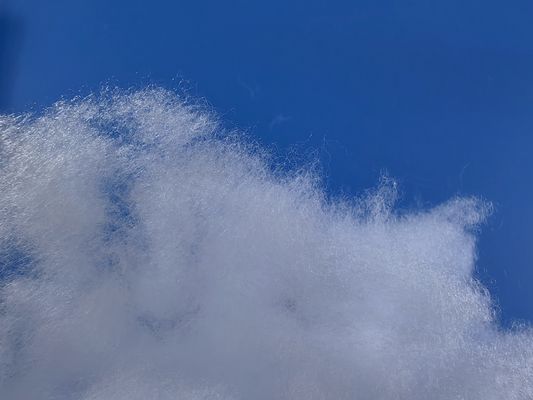 Fluffy K370 Polyester Fiber Padding Recycled Polyester Fiber For Furniture